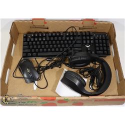 HAVIT MECHANICAL GAMING KEYBOARD, MOUSE, AND