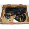 Image 1 : HAVIT MECHANICAL GAMING KEYBOARD, MOUSE, AND