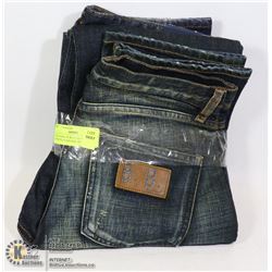 TWO PAIRS OF BLUE BLOOD WOMENS JEANS SIZE 29/34