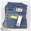 Image 1 : TWO PAIRS OF BLUE BLOOD WOMENS JEANS SIZE 31/34