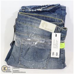 TWO PAIRS OF BLUE BLOOD WOMENS JEANS SIZE 32/32