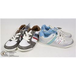 TWO PAIRS OF PEPPERTS KINDER SNEAKER SIZE EU 33