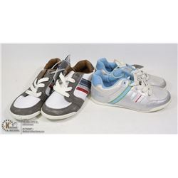 TWO PAIRS OF PEPPERTS KINDER SNEAKER SIZE EU 33