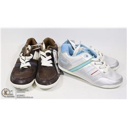 TWO PAIRS OF PEPPERTS KINDER-SNEAKER SIZE EU 35