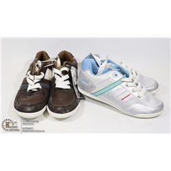 TWO PAIRS OF PEPPERTS KINDER-SNEAKER SIZE EU 35