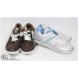 TWO PAIRS OF PEPPERTS KINDER-SNEAKER SIZE EU 35