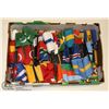 Image 1 : LARGE FLAT OF ASSORTED WORLD FLAGS ON STICKS