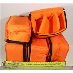 FLAT OF CAMERA BAGS