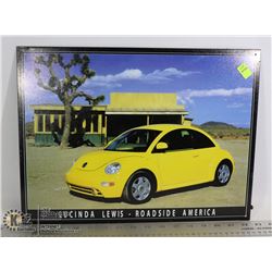 VW BEATLE METAL WALL HANGING
