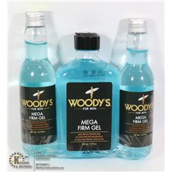 THREE WOODY'S FOR MEN MEGA FIRM GEL