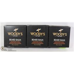 THREE WOODY'S FOR MEN BARD BALM