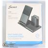 Image 1 : SENEO 3 IN 1 CHARGING HOUSE FOR APPLE PRODUCTS