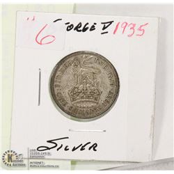 1935 KING GEORGE V SILVER SCHILLINGS