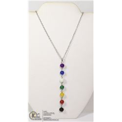NEW 7 BEAD FASHION NECKLACE