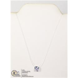 NEW CZ PENDANT ON CORD FASHION JEWELRY