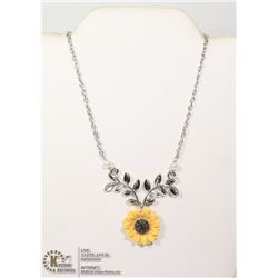 NEW SUNFLOWER THEME FASHION NECKLACE