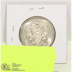 1964 CANADIAN 50 CENT COIN