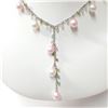Image 1 : SILVER F.W.PEARL   NECKLACE (~LENGTH 18CM)