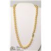 Image 1 : #205-SEA SHELL PEARL NECKLACE 17.5"/8mm