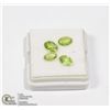 Image 1 : #161-GREEN PERIDOT GEMSTONES 2.90ct