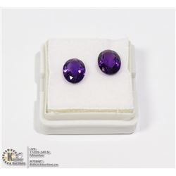 #173-PURPLE AMETHYST GEMSTONES 3.35ct