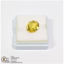 #218-YELLOW CITRINE GEMSTONE 4.5ct
