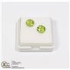 Image 1 : #193-GREEN PERIDOT GEMSTONES 3.30ct
