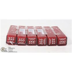 6 COVERGIRL TEMPT BERRY LIPSTICK