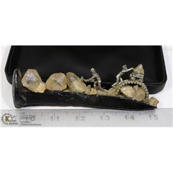 MINING THEME RAILROAD SPIKE ARTWORK