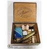 Image 1 : CIGAR BOX OF COLLECTIBLES INCLUDING LIGHTERS,