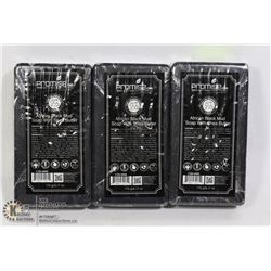 3 BARS OF PROMISE CBD AFRICAN BLACK MUD SOAP