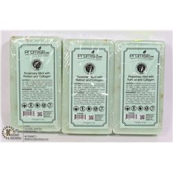 3 BARS OF PROMISE CBD ROSEMARY MINT WITH