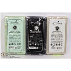 3 ASSORTED BARS OF PROMISE CBD BAR SOAP