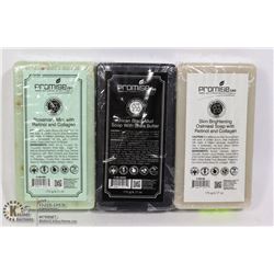 3 ASSORTED BARS OF PROMISE CBD BAR SOAP