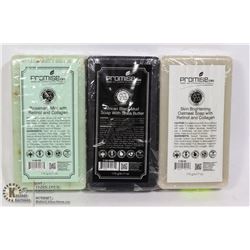 3 ASSORTED BARS OF PROMISE CBD BAR SOAP