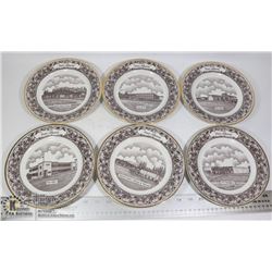 LIMITED EDITION COMPLETE 6 PLATE SET PORT ALBERNI