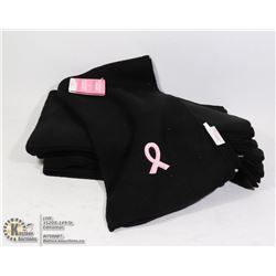 LOT OF 6 NEW PINK RIBBON CAMPAIGN SCARFS LIGHT