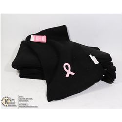 LOT OF 6 NEW PINK RIBBON CAMPAIGN SCARFS LIGHT