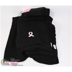 LOT OF 6 NEW PINK RIBBON CAMPAIGN SCARFS LIGHT