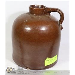 ANTIQUE STONEWARE FLAGON