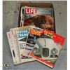 Image 1 : BOX OF 46 LIFE & ASSTD MAGAZINES 1930'S-1960'S