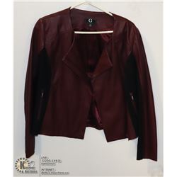 BY GIULIANA LEATHER JACKET SIZE MEDIUM