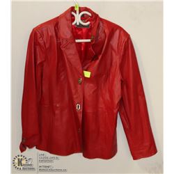 GUILLAUME LEATHER JACKET SIZE LARGE