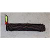Image 1 : NEW 3/8" X 75' BLACK BRAIDED POLYPROPYLENE ROPE
