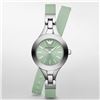 Image 3 : NEW EMPORIO ARMANI GREEN SILICONE BRACELET MSRP259