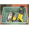 Image 1 : DEWALT SAWZALL AND CIRCULAR SAW NO BATTERIES