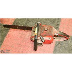 VINTAGE MIGHTY MITE GAS CHAINSAW - AS IS