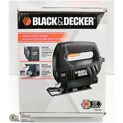 BLACK AND DECKER SINGLE SPEED JIGSAW 7552-CA