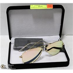 AUTHENTIC SOJOS AVIATOR MIRROR STYLE SUNGLASSES