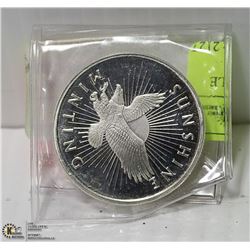 1 TROY OUNCE 999 SILVER MAPLE LEAF ROUND